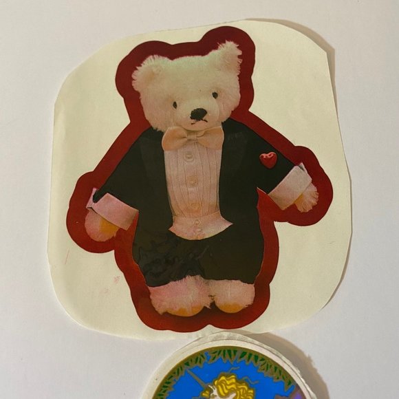 Vintage Bears & Unicorns Stickers Set Lucy Rigg Illuminations & More - Picture 2 of 12